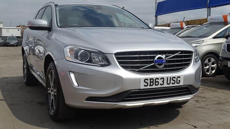 Silver Used 2013 Volvo XC60 SE Lux SUV | £6,195 (Fair price) - Image 1/3