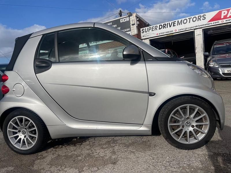 Used Smart ForTwo Cabrio Passion 2012 Silver Cabriolet