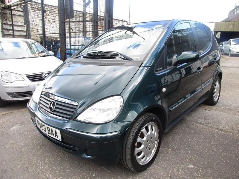 Used Mercedes A160 Elegance 2003 Green Hatchback