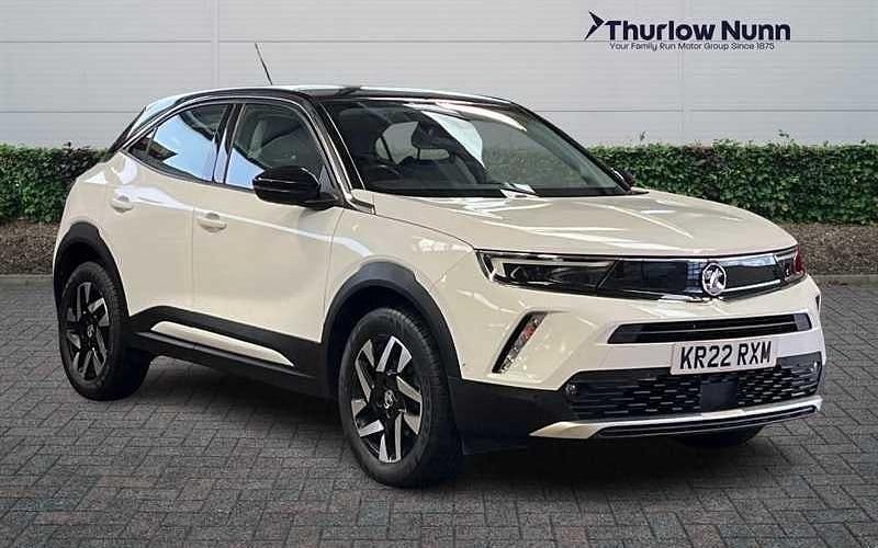 Used Vauxhall Mokka Elite 131 HP (96 kW) 2022 White jade SUV