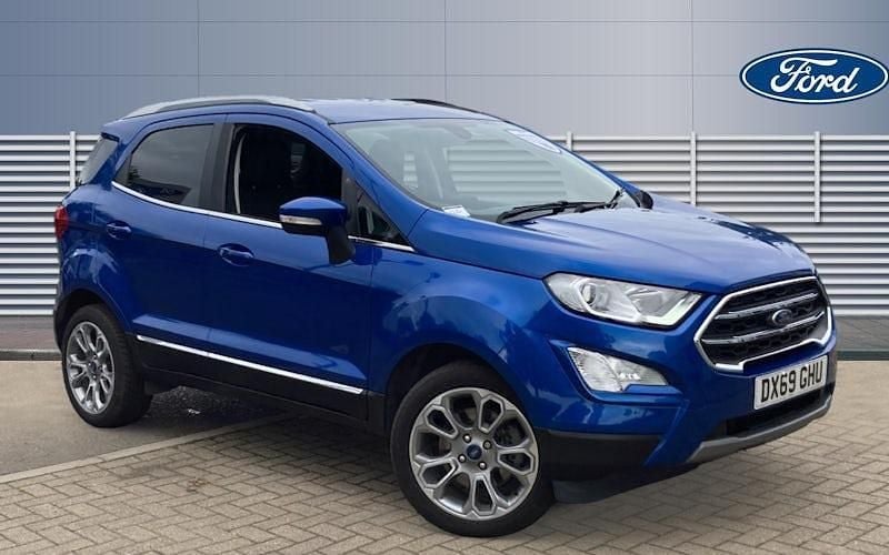 Blue Used 2019 Ford Ecosport Titanium SUV | £12,016 (Fair price) - Image 1/4