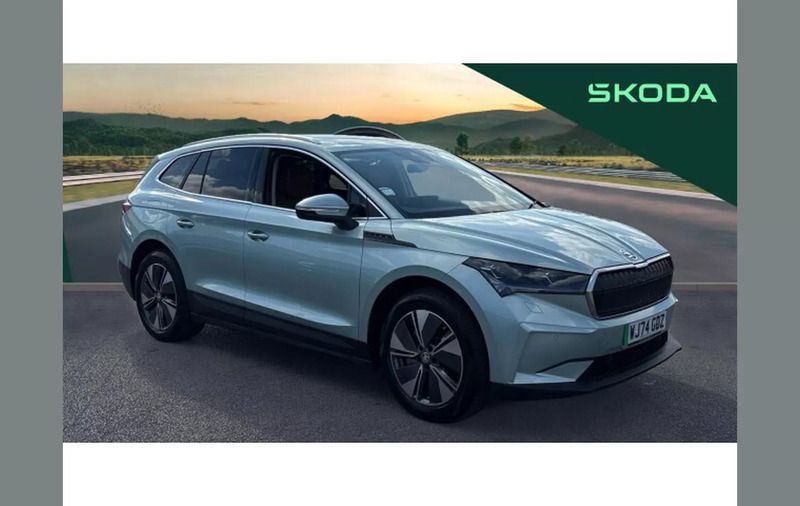 Silver Used 2024 Skoda Enyaq iV SUV | £27,990 (Super price) - Image 1/4