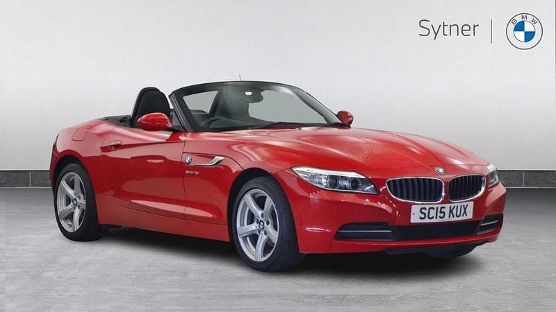 Used BMW Z4 154 HP (113 kW) 2015 Red Cabriolet
