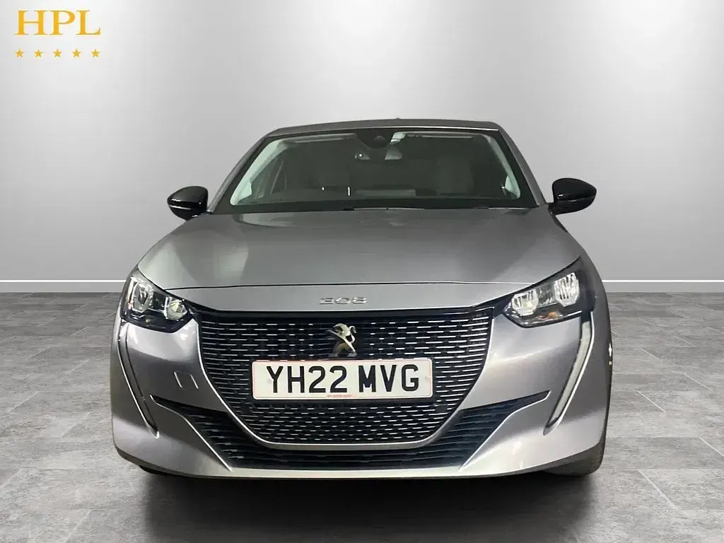 Used Peugeot e-208 Allure Premium 100 kW (136 HP) 2022 Grey Hatchback