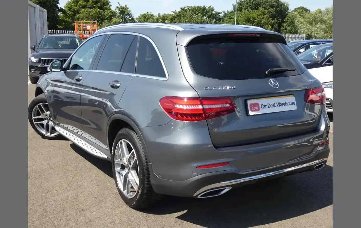 Used Mercedes GLC220 AMG line 168 HP (123 kW) 2017 Grey SUV