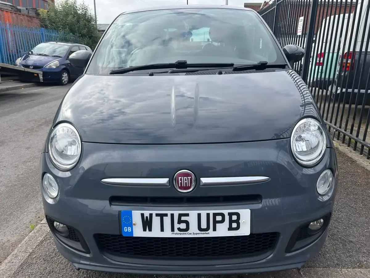 Used Fiat 500 S 69 HP (50 kW) 2015 Grey Hatchback