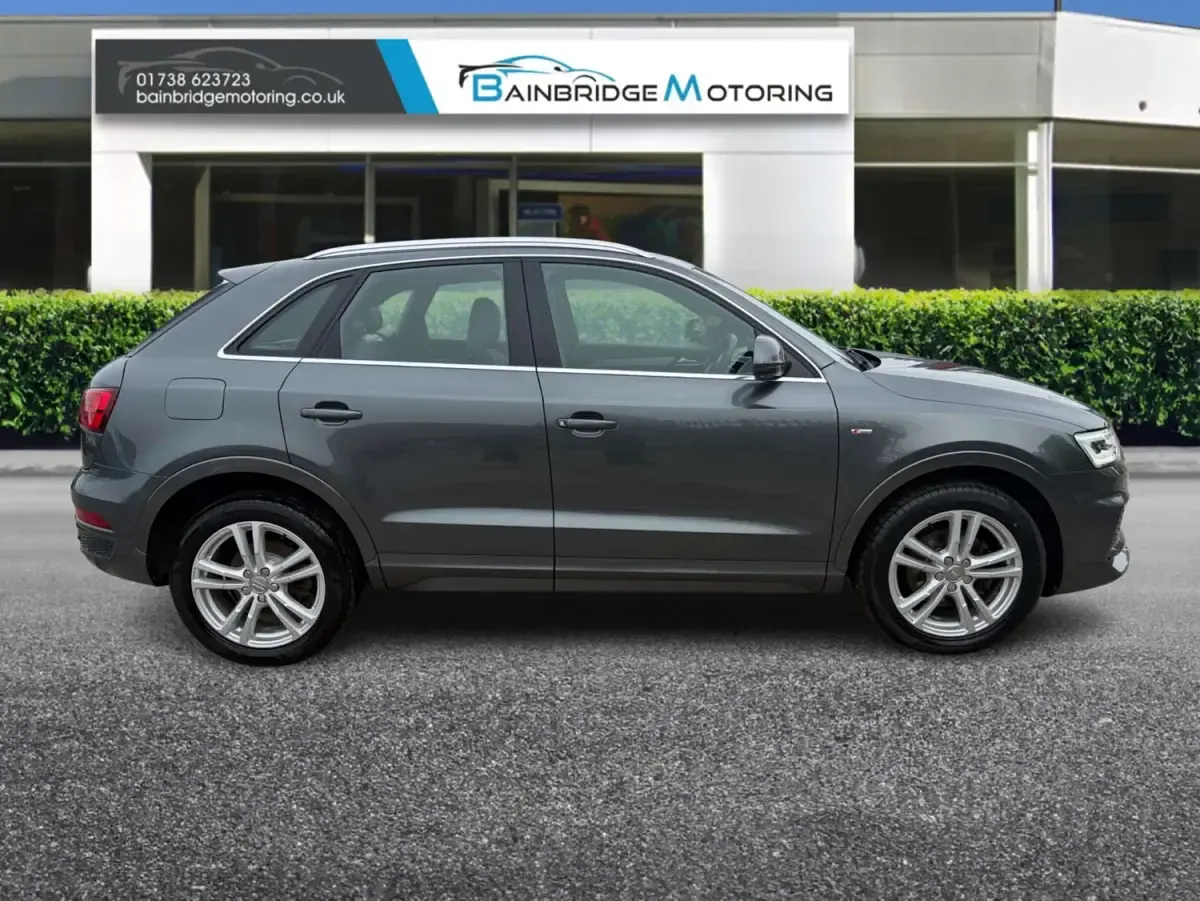 Käytetty Audi Q3 S-Line 184 HP (135 kW) 2018 Harmaa Katumaasturi