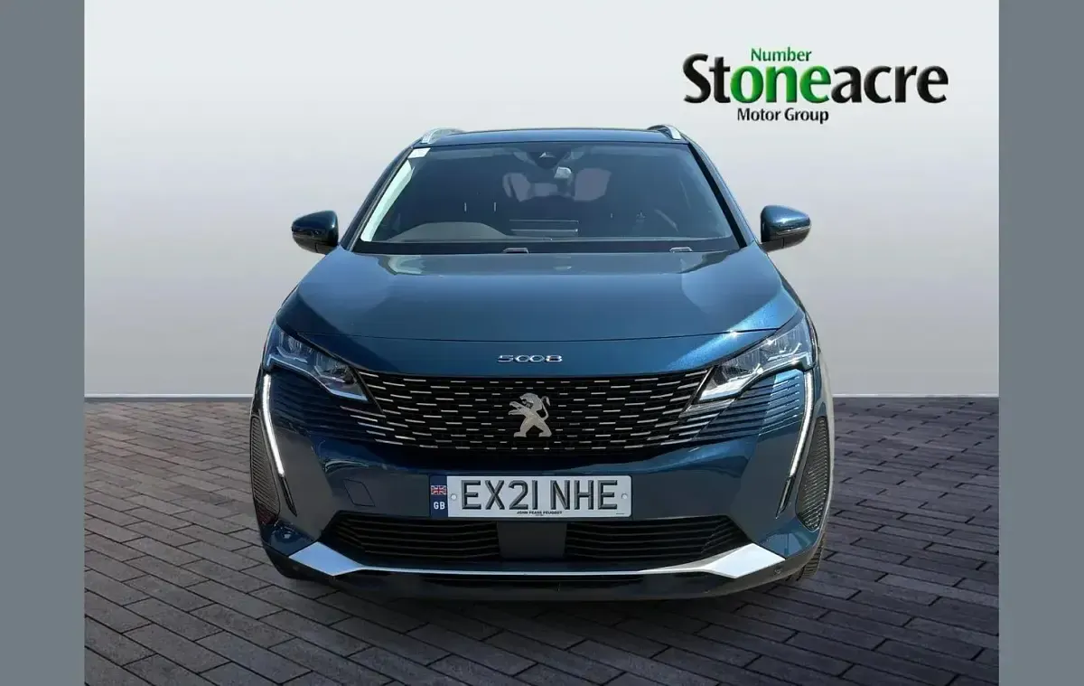 Used Peugeot 5008 Allure Premium 130 HP (95 kW) 2021 Blue SUV