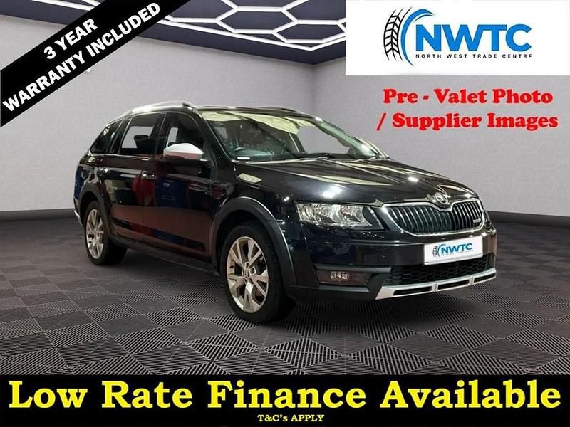 Black Used 2016 Skoda Octavia Scout 4x4 Estate | £10,095 (A bit pricey) - Image 1/4