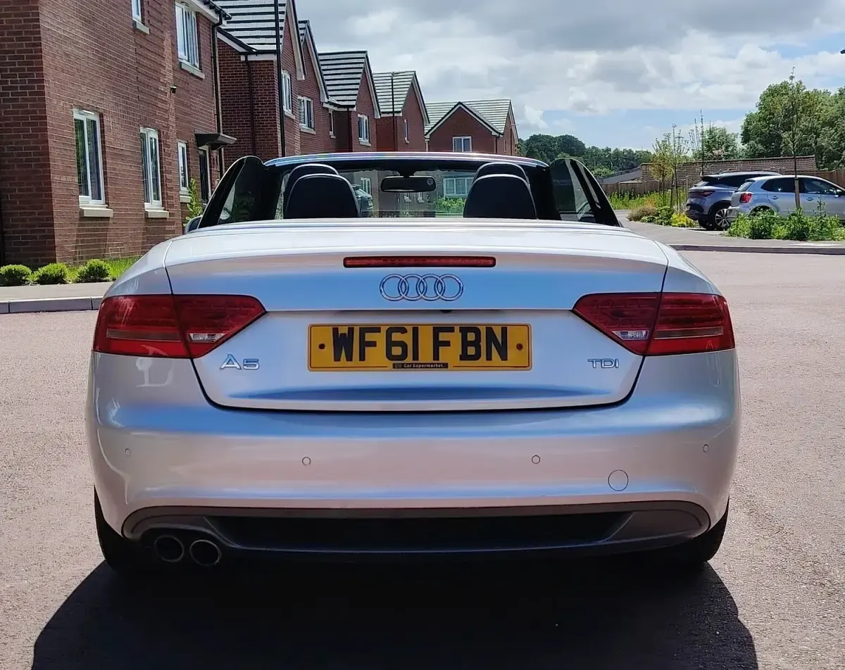 Used Audi A5 Cabriolet S-Line 2011 Silver Cabriolet