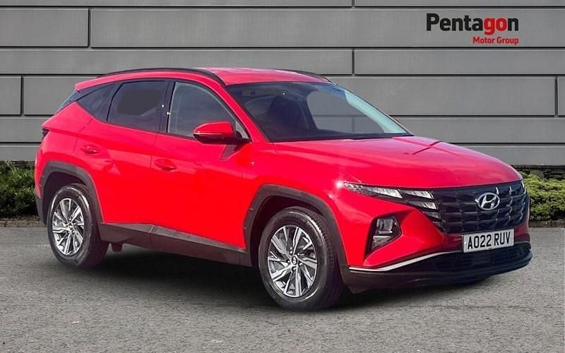 Red Used 2022 Hyundai Tucson SE SUV | £16,745 (Good price) - Image 1/4