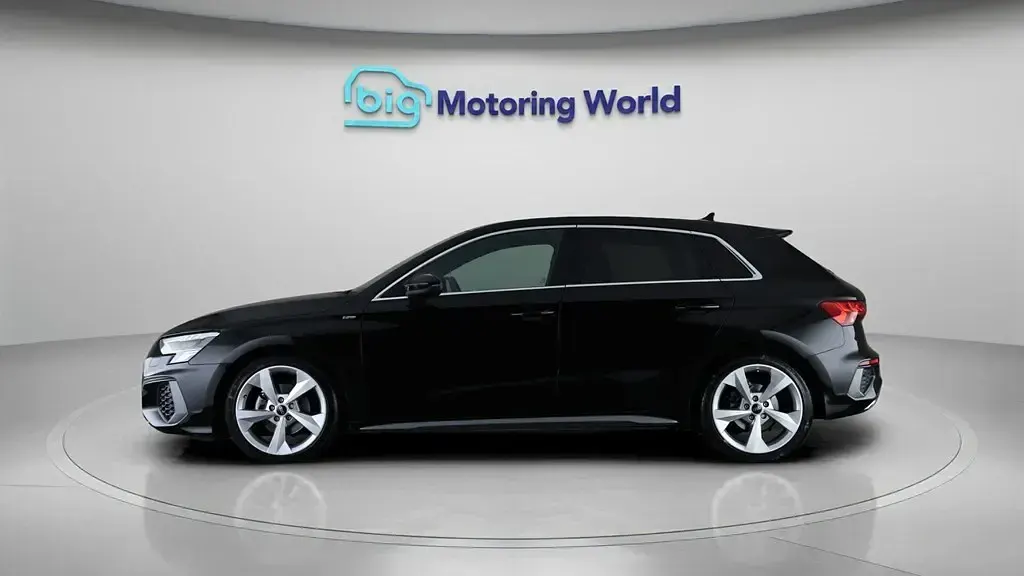 Used Audi A3 Sportback S-Line 110 HP (80 kW) 2023 Black Hatchback