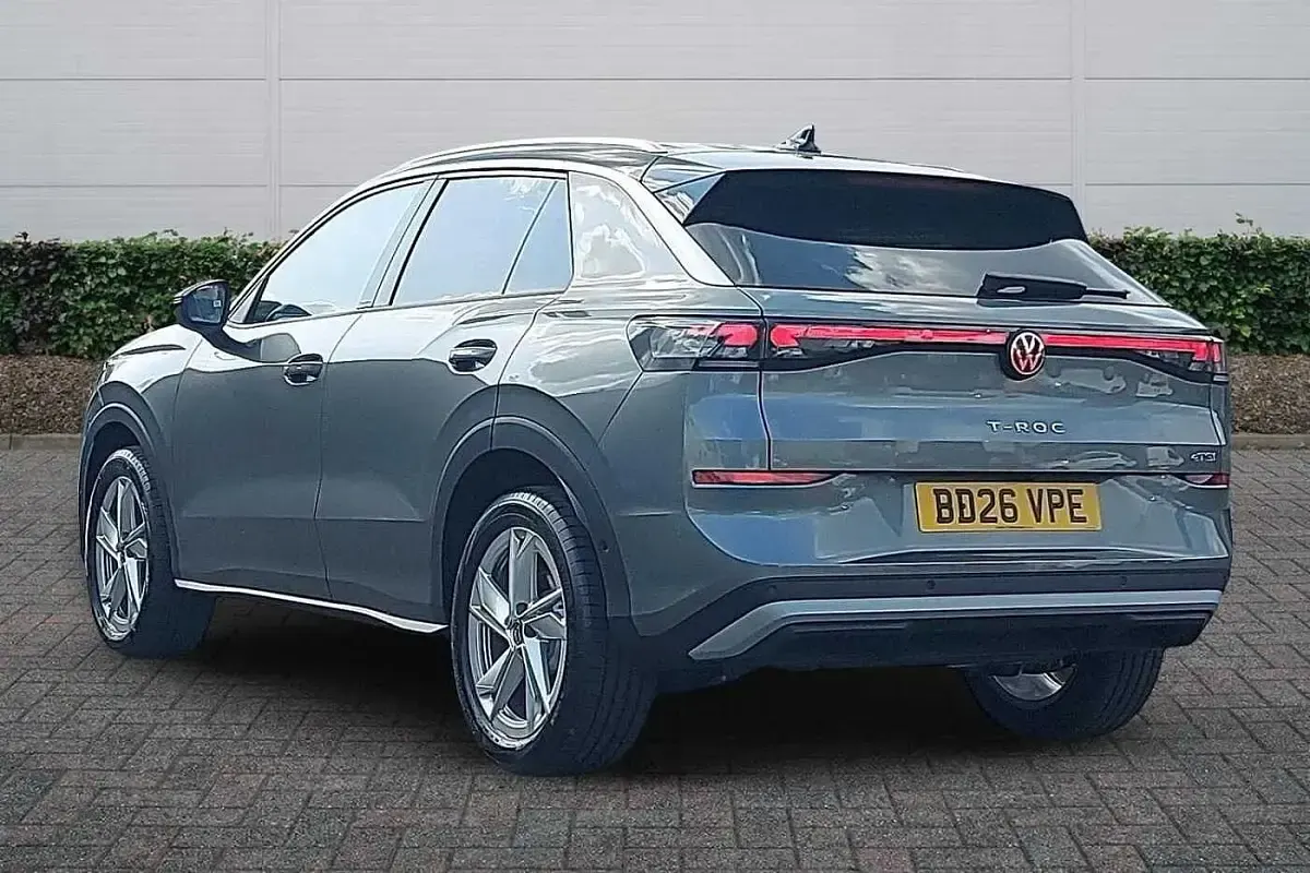 New VW T-Roc Style 2026 Wolf grey with black roof SUV