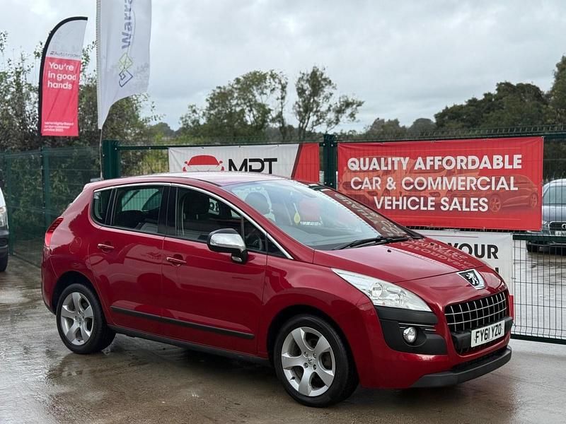 Red Used 2011 Peugeot 3008 Sport Hatchback | £2,990 (Fair price) - Image 1/4