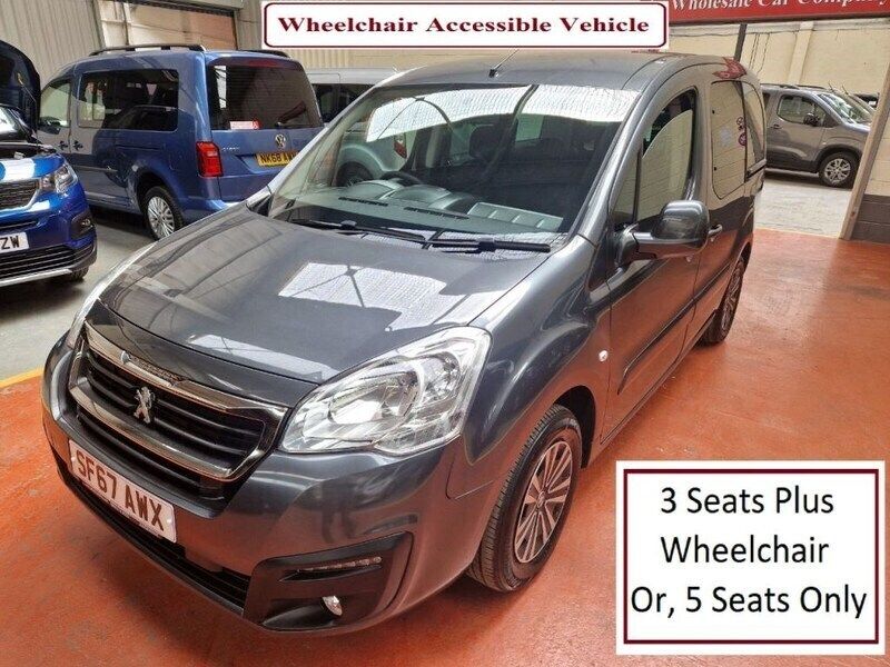 Grey Used 2017 Peugeot Partner Van | £9,495 (Expensive) - Image 1/4
