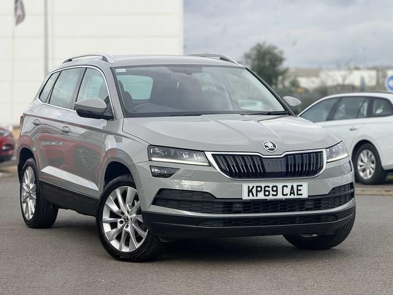 Grey Used 2019 Skoda Karoq SE L SUV | £13,599 (Fair price) - Image 1/4