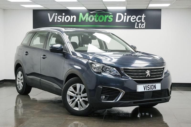 Blue Used 2019 Peugeot 5008 Active Hatchback | £10,980 (Fair price) - Image 1/3