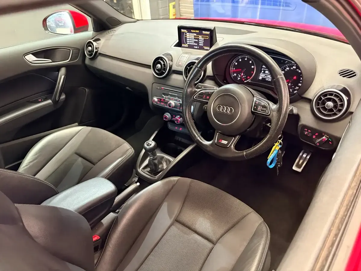 Used Audi A1 S-Line 2015 Red Hatchback