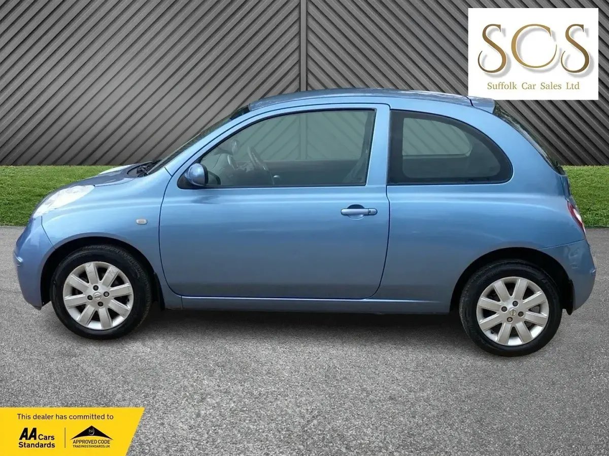 Used Nissan Micra 88 HP (64 kW) 2006 Blue Hatchback