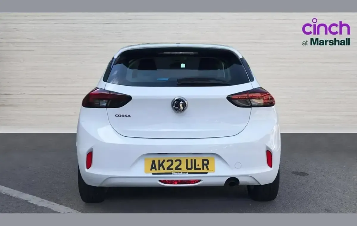 Used Vauxhall Corsa Edition 73 HP (53 kW) 2022 White Hatchback