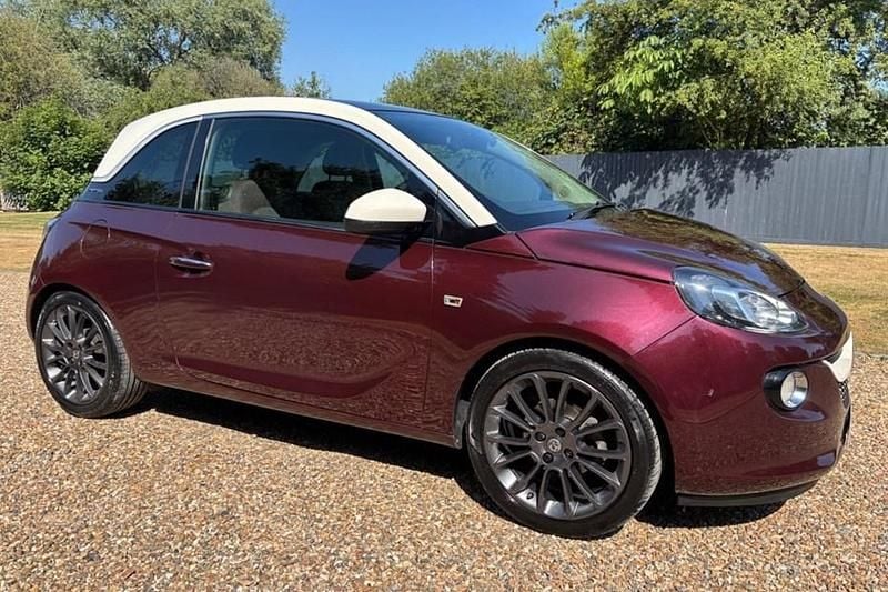 Berry red metallic Used 2014 Vauxhall Adam Glam Hatchback | £5,750 (Fair price) - Image 1/1