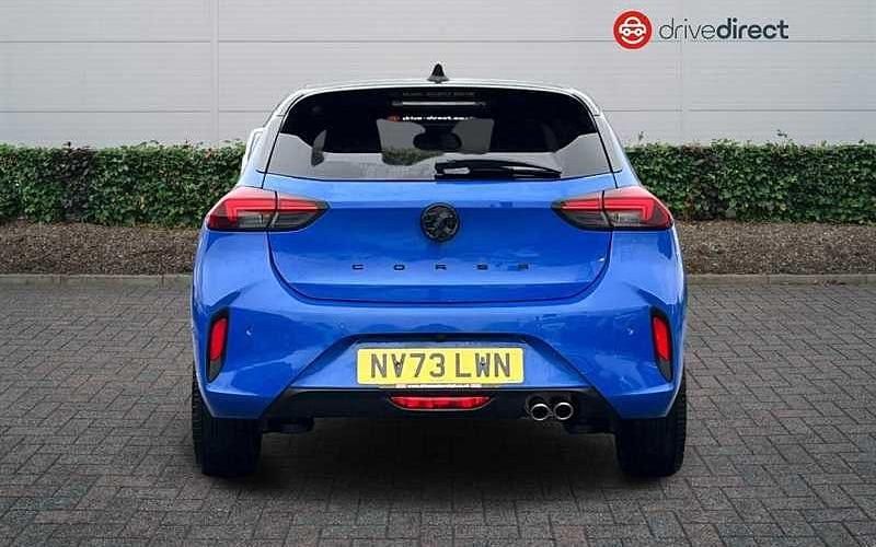 Used Vauxhall Corsa Ultimate 131 HP (96 kW) 2023 Blue Hatchback