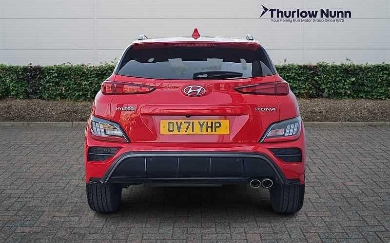 Used Hyundai Kona N Line 120 HP (88 kW) 2021 Red SUV