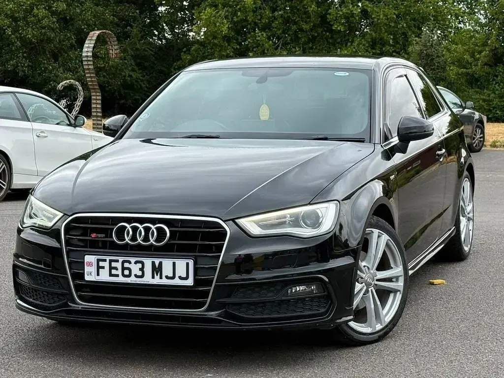 Used Audi A3 S-Line 2013 Black Hatchback