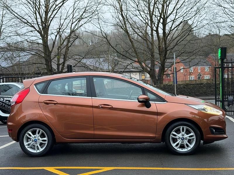 Used Ford Fiesta Zetec 2015 Brown Hatchback