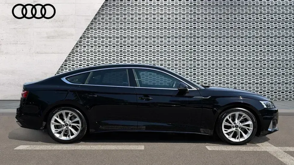 Used Audi A5 Sportback Sport 150 HP (110 kW) 2024 Black Hatchback