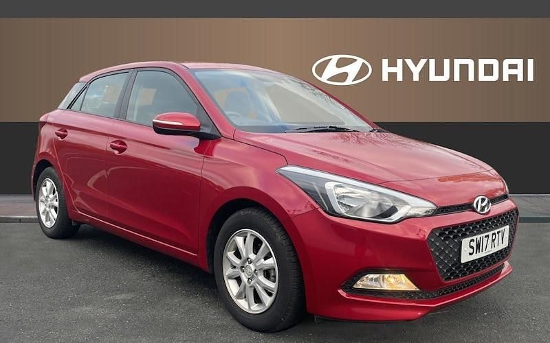 Red Used 2017 Hyundai i20 SE Hatchback | £9,061 (Fair price) - Image 1/4