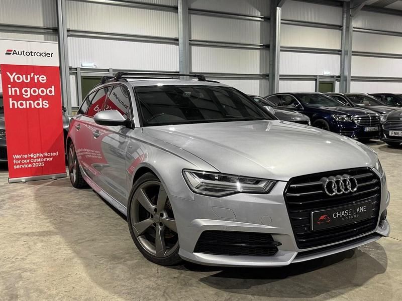 Silver Used 2016 Audi A6 Black Edition Estate | £9,895 (Fair price) - Image 1/4
