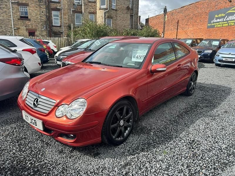 Used Mercedes C180 SE 2006 Orange Coupe