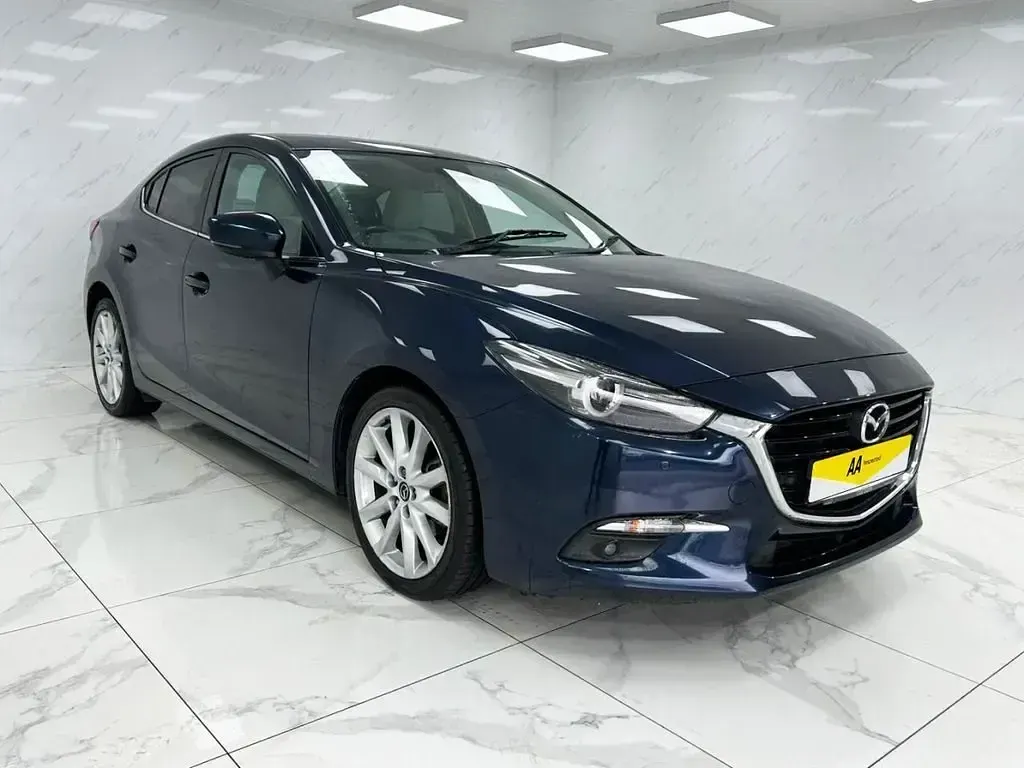 Usado Mazda 3 Inclusive 150 CV (110 kW) 2017 Azul Berlina