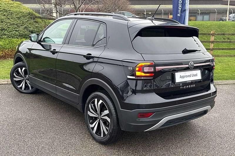 Used VW T-Cross Black Edition 110 HP (80 kW) 2023 Black SUV