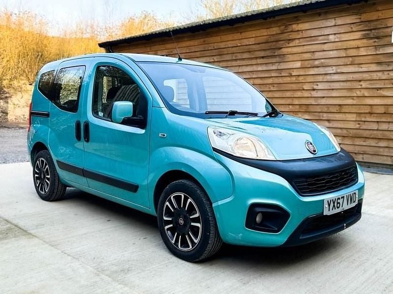 Used Fiat Qubo Trekking 2017 Green MPV