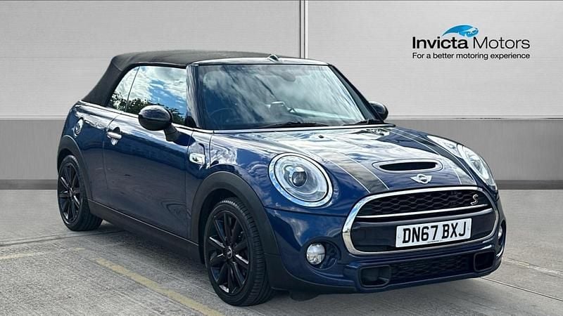 Blue Used 2017 Mini Cooper S Cabriolet Chili Cabriolet | £8,750 (Good price) - Image 1/4