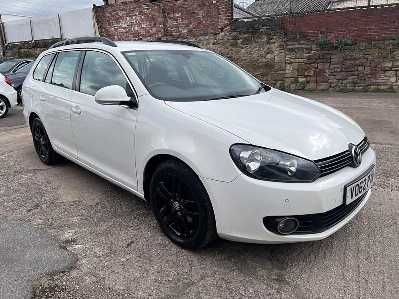 White Used 2012 VW Golf VII SE Estate | £3,295 (Fair price) - Image 1/4