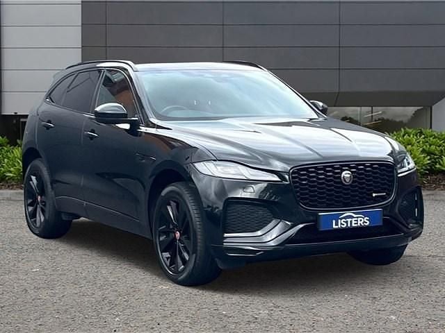 Black Used 2022 Jaguar F-Pace R-Dynamic SUV | £32,200 (Expensive) - Image 1/4