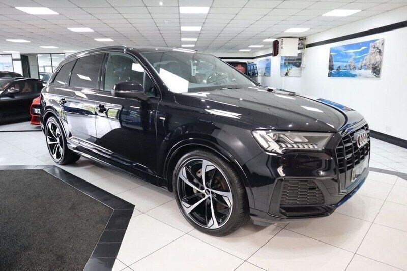 Black Used 2021 Audi Q7 Black Edition SUV | £44,949 (Fair price) - Image 1/4