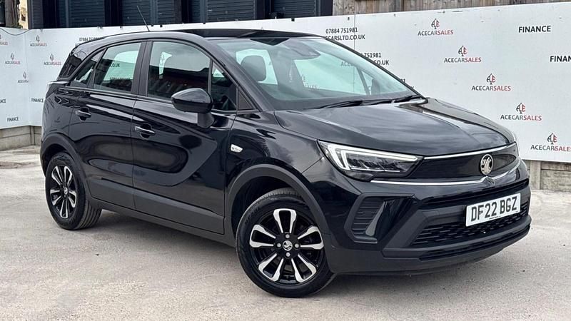 Used Vauxhall Crossland Design Edition 2022 Black SUV
