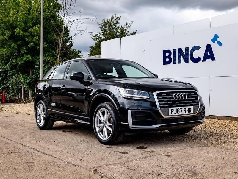 Black Used 2017 Audi Q2 S-Line SUV | £10,200 (Fair price) - Image 1/4