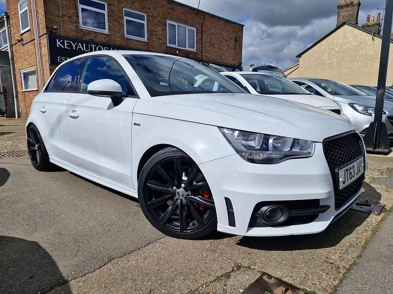 Used Audi A1 Sportback S-Line 185 HP (136 kW) 2013 White Hatchback