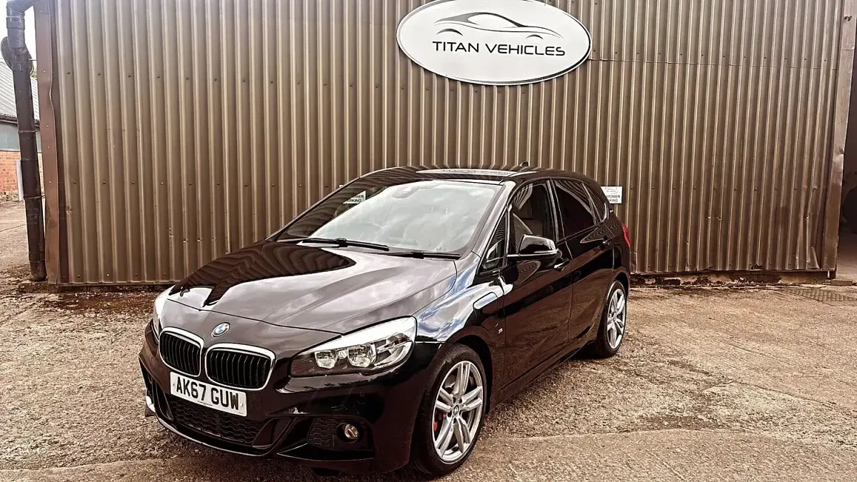 Used BMW 225 Active Tourer M Sport 2017 Black MPV