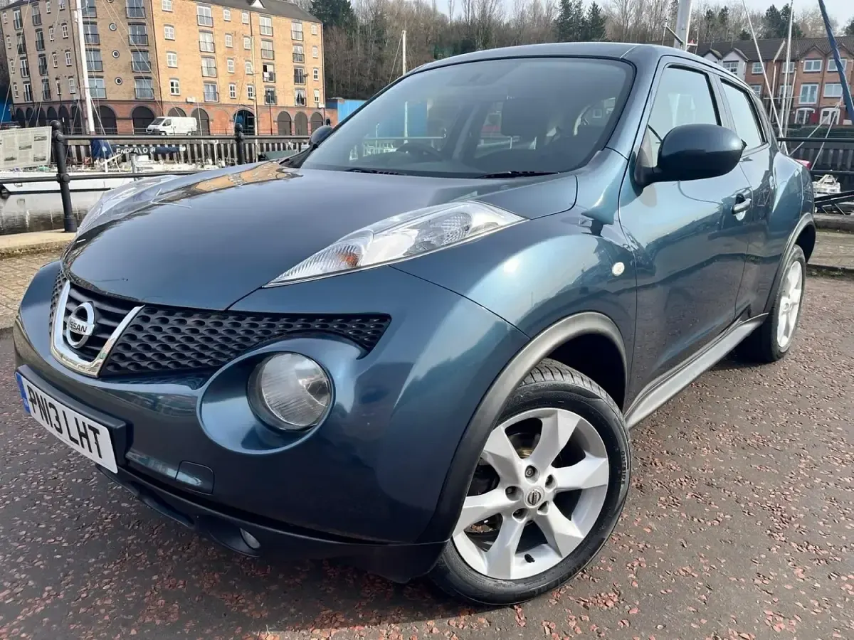 Used Nissan Juke Acenta 110 HP (80 kW) 2013 Blue SUV