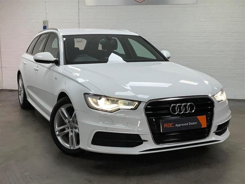 Used Audi A6 S-Line 2012 White Estate