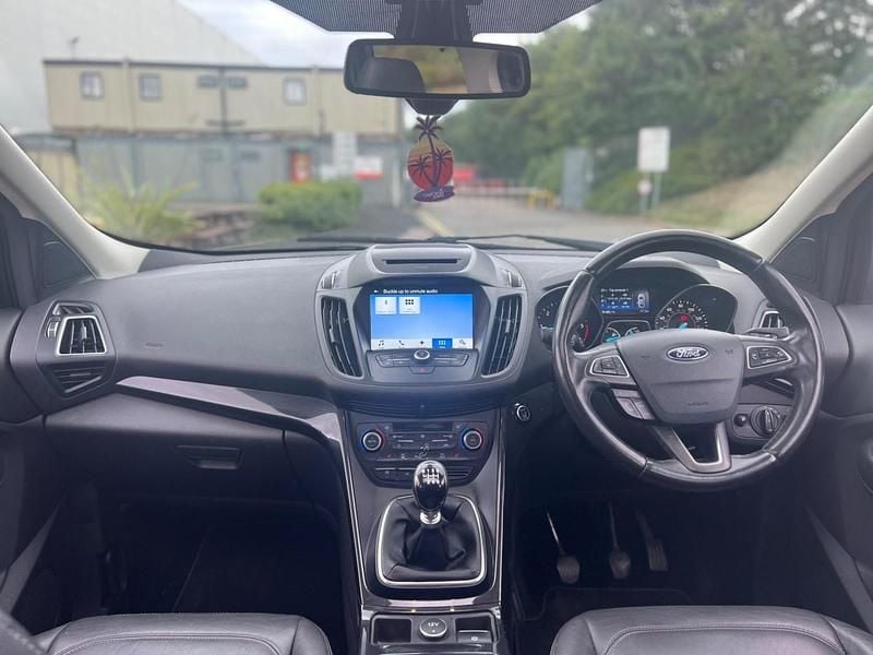 Used Ford Kuga Titanium X 120 HP (88 kW) 2017 Black SUV