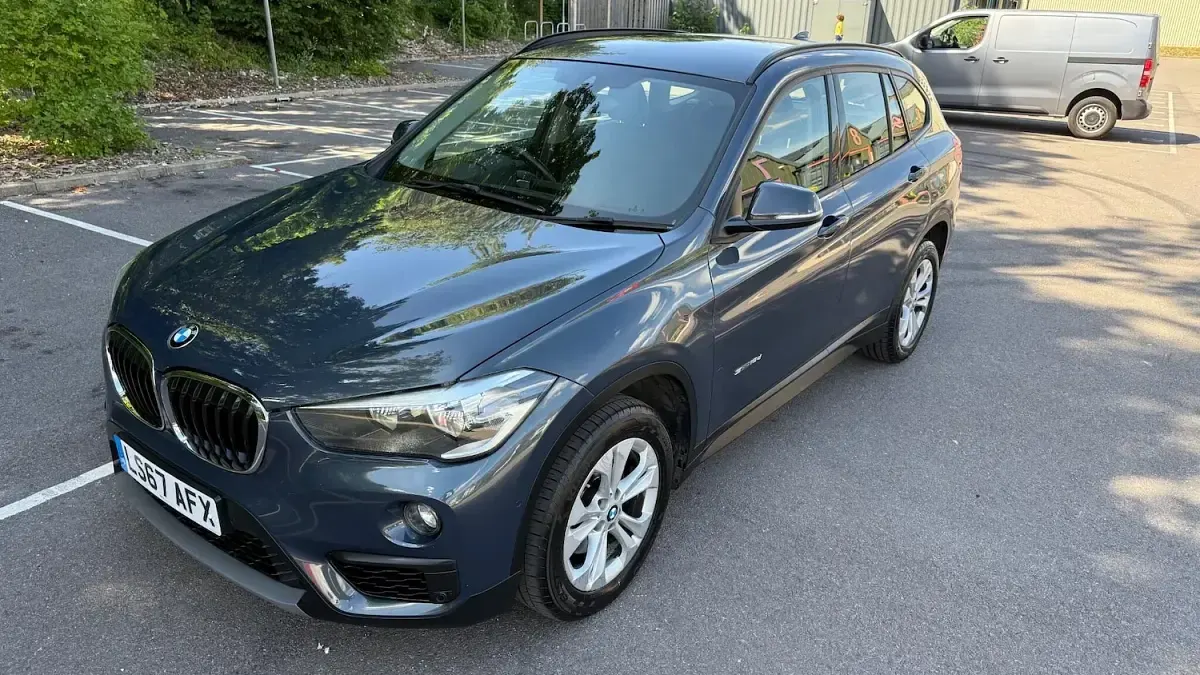Used BMW X1 Impressive 150 HP (110 kW) 2017 Grey SUV