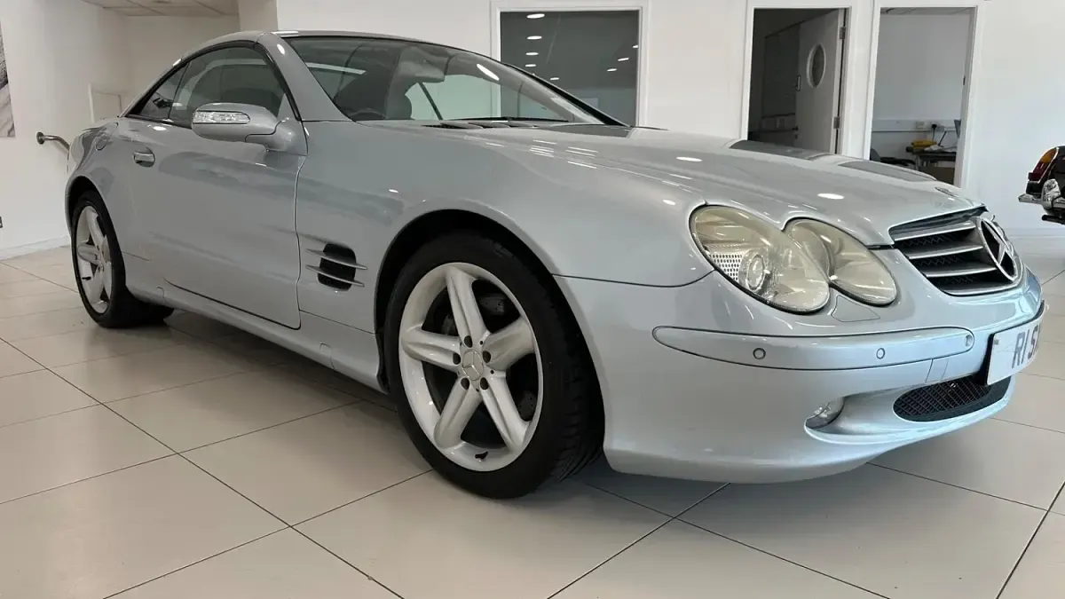 Used Mercedes SL500 2020 Silver Cabriolet