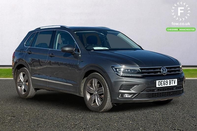 Grey Used 2019 VW Tiguan SEL SUV | £17,899 (Fair price) - Image 1/3